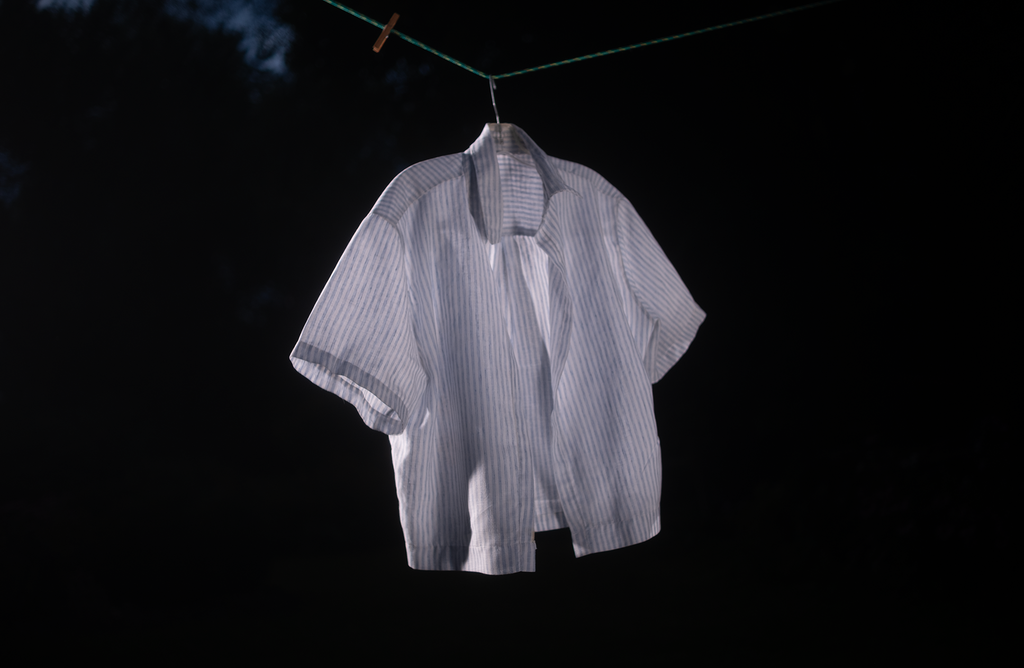 Boxy Striped overshirt