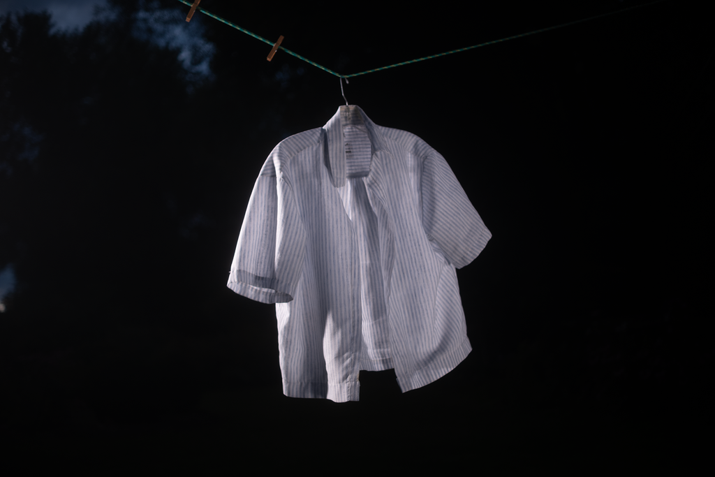 Boxy Striped overshirt